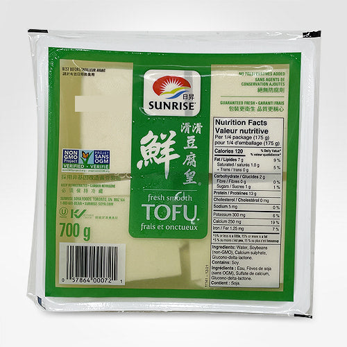 SUNRISE FRESH SMOOTH TOFU 700G