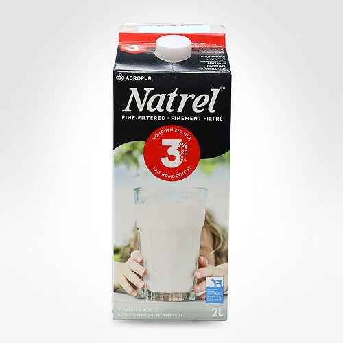 NATREL FINEFILTRE 3.25% HOMO MILK 2L