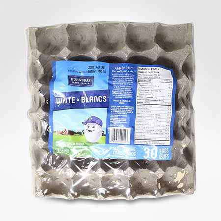 BURNBRAE LARGE WHITE EGGS 30 30EA