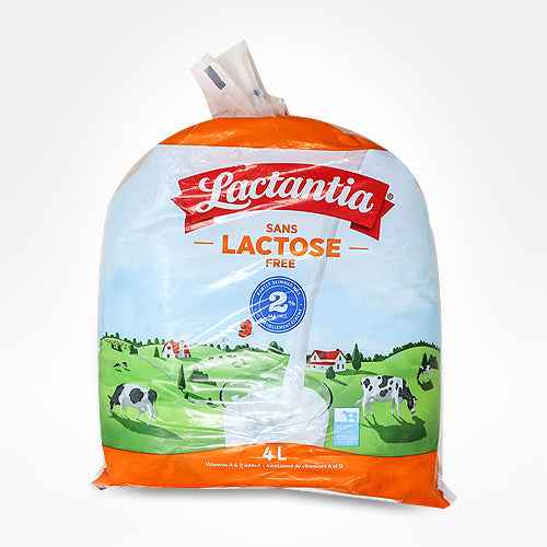 LACTANTIA LACTOSE FREE 2% MILK 4000ML