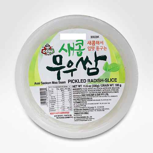ASSI PICKLED RADISH WRAP WASABI 330G