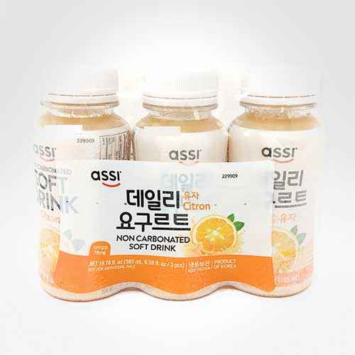 ASSI NON CARBONATED SOFT DRINK CITRON 585ML