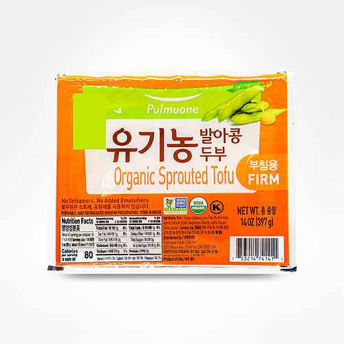 PMO SPROUTED ORGANIC TOFU-FIRM 397G