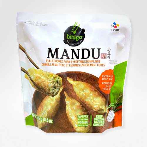 CJ BIBIGO SM MANDU PORK & VEGETABLE 244G
