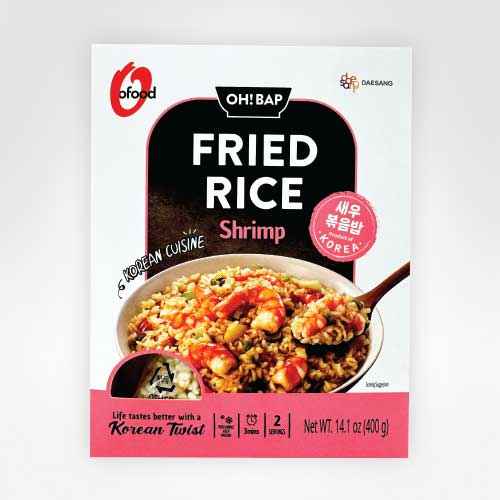 CHUNGJUNGONE O`FOOD SHRIMP FRIED RICE 400G