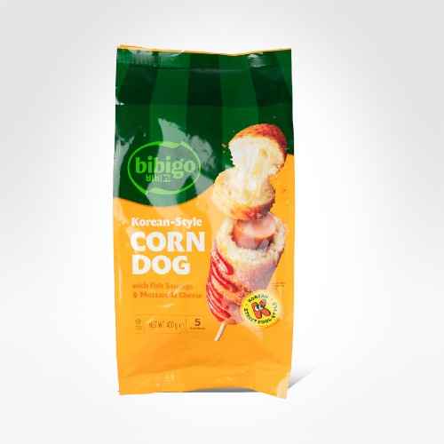 CJ BIBIGO CHEESE CRISPY CORN DOG 400G