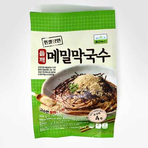 CHILKAB NONGSAN PERILLA SEEDS BUCKWHEAT NOODLE 434G