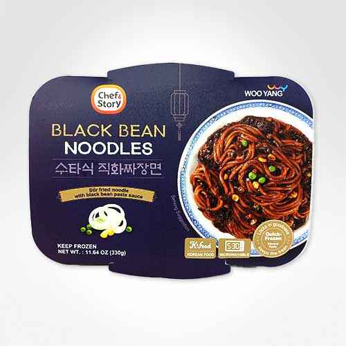 WOOYANG BLACK BEAN NOODLE - JJAJANGMYUN 330G