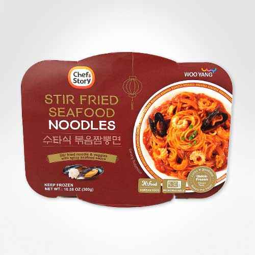 WOOYANG FRZ STIR-FRIED NOODLE--JJAMPPONG 330G