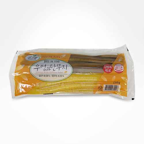 SINGRAM SEASONED BURDOCK AND PICKLED RADISH 250G