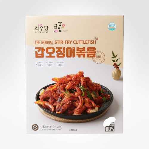 HWAWOODANG STIR FRIED CUTTLEFISH 300G