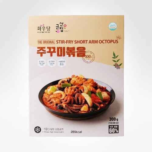 HWAWOODANG STIR FRIED WEBFOOT OCTOPUS 300G