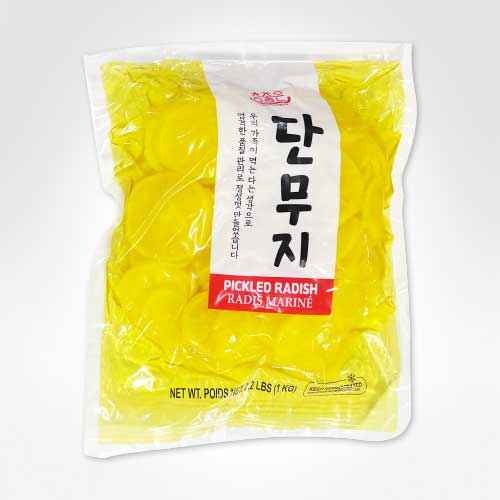 CHARMJOEUN PICKLED RADISH YELLOW SLICED 1KG