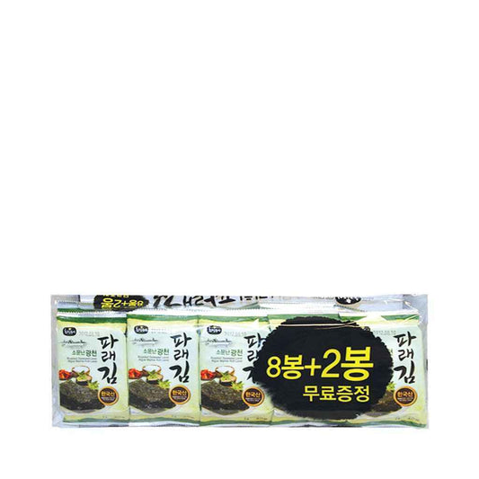 Choripdong Roasted Seaweed Laver 10EA 5g