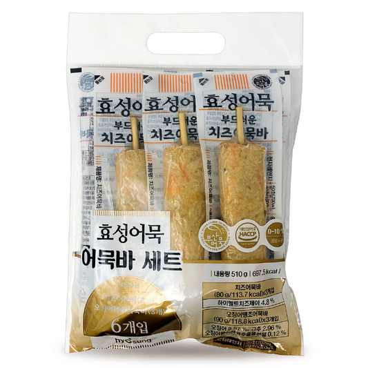 FROZEN FISH CAKE SET(6 PCS) 510g