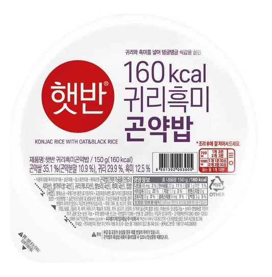 OAT BLACK KONJAC RICE 150g