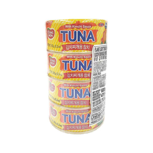 Dongwon Light Tuna For Kimchi Stew(4 Bundle) 4EA 150g
