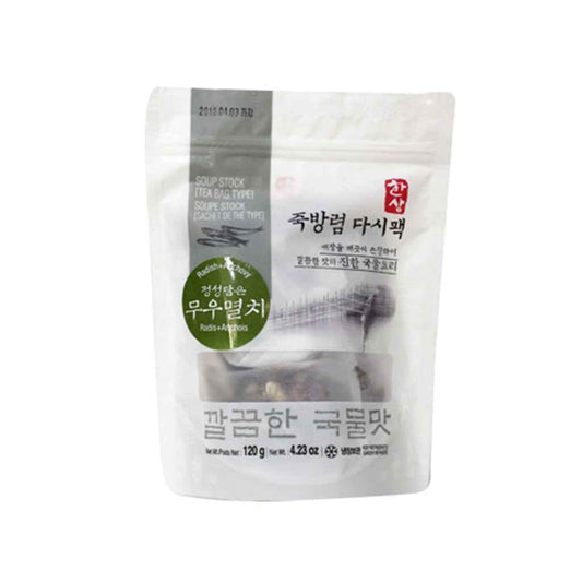 Hansang Soup Stock(Radish&Anchovy) 120g