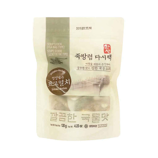Hansang Soup Stock(Mushroom&Anchovy) 120g