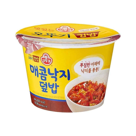 Ottogi Cooked Rice With Spicy Octopus 250g