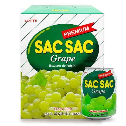 Lotte Sac Sac (Grape) 12EA 238ml