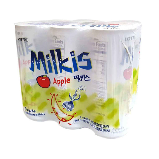 Lotte Milkis(Apple) 6EA 250ml