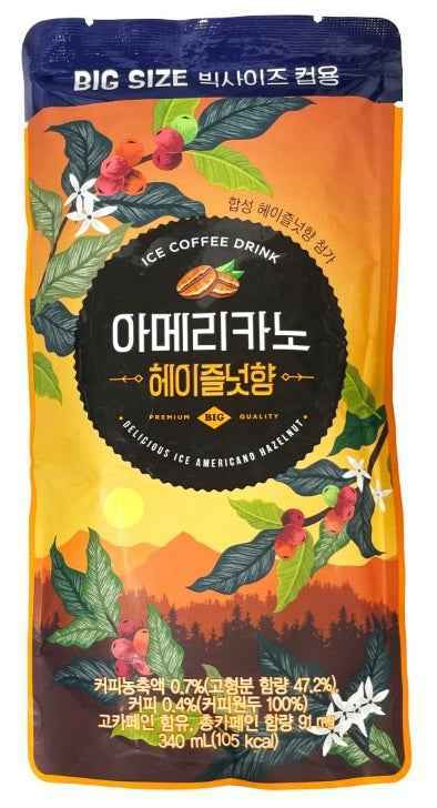 AMERICANO POUCH DRINK HAZELNUTS 340ml