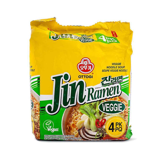 JIN VEGE RAMEN (MULTI) 4EA 110g