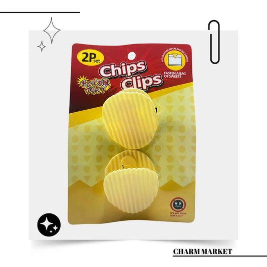 감자칩 모양 클립 세트 Potato Chips Clip Set
