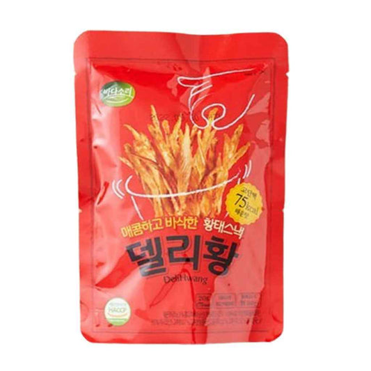 DRIED POLLACK SNACK HOT FLAVOURED 20g