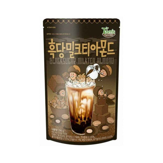BLACK SUGAR MILK TEA AMOND 190g