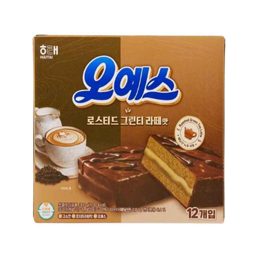 O YES ROASTED GREEN TEA LATTE 360g