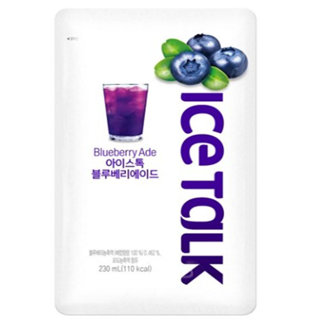 ICETALK)BLUEBERRY ADE 230ML - Charm Market