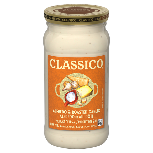Alfredo & Roasted Garlic Spaghetti Pasta Sauce