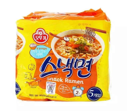 Ottogi Snack Ramyun (Multi) 3.8Oz (108G) (4 Pack)