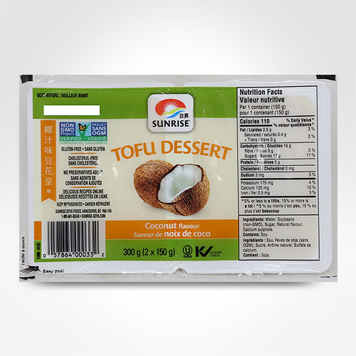 SUNRISE COCONUT DESSERT TOFU 300G