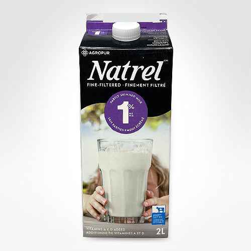 NATREL FINEFILTRE 1% MILK 2000ML