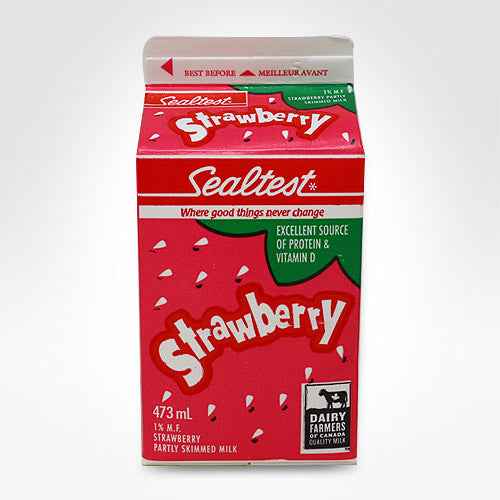 SEALTEST STRAWBERRY MILK 473ML