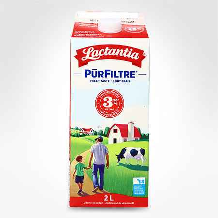 LACTANTIA PURFILTRE 3.25% MILK 2L