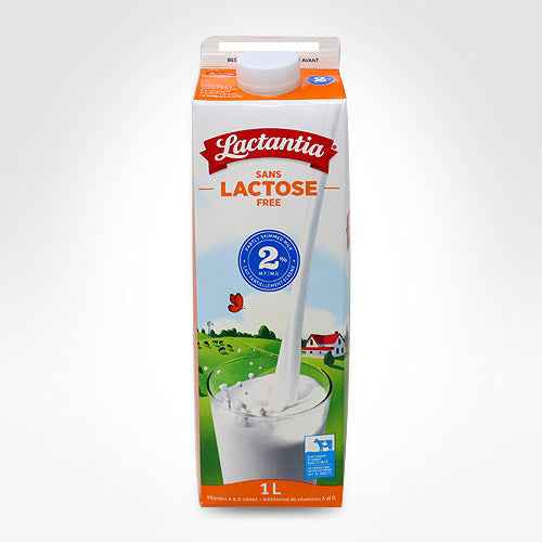 LACTANCIA LACTOSE FREE 2% MILK 1000ML
