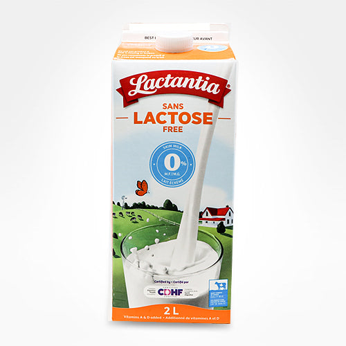 LACTANTIA SKIM MILK LACTOSE FREE 2000ML
