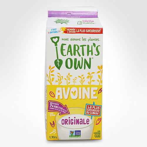 EARTHS OWN OAT MILK UNSWEETENED ORIGINAL 1.75L