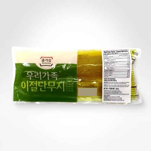 JONGGA HALF CUT PICKLED RADISH FOR SUSHI 350G