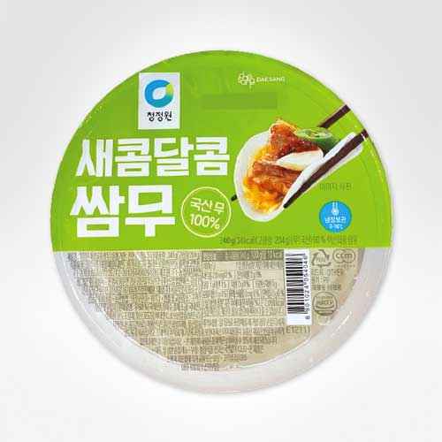 CHUNGJUNGONE SLICED SWEET WRAPPING RADISH 340G