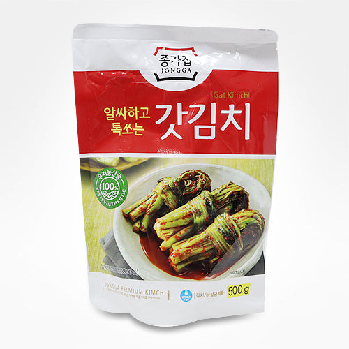 JONGGA MUSTARD LEAVES KIMCHI 500G