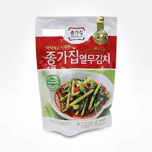 JONGGA YULMU YOUNG RADISH LEAVES KIMCHI 500G