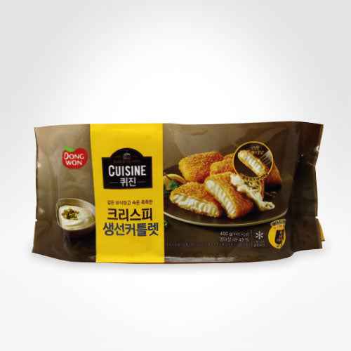 DONGWON CUISINE FROZEN FISH CUTLET 400G