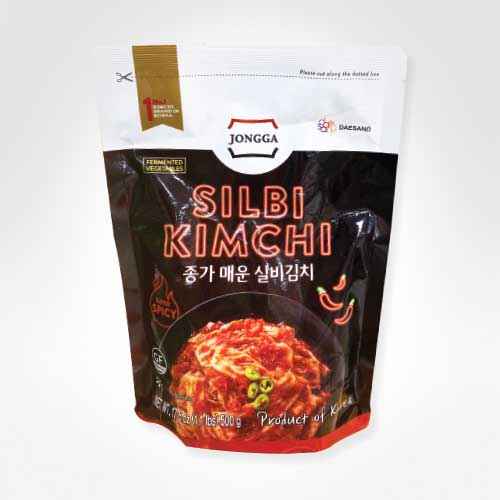 JONGGA SUPER SPICY SILBI KIMCHI 500G