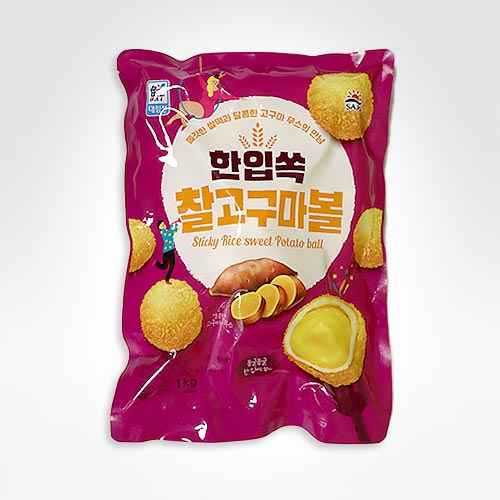 DAERIMSUN STICKY RICE SWEET POTATO BALL 1KG