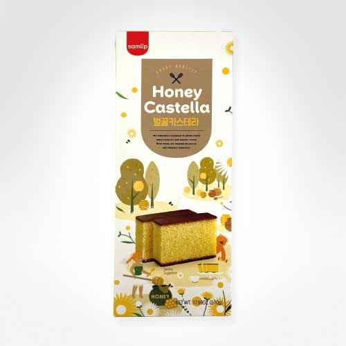 SAMLIP HONEY CASTELLA CAKE GIFT PACK 510G